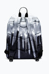 Hype Unisex Mono Gradient Drips Crest Backpack