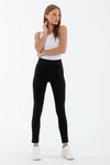 WR.UP® High-Rise Skinny-Fit Stretch Cotton Trousers - Black