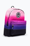 Hype Black Pink & Purple Gradient Backpack