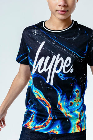 Rainbow Marble Kids T-Shirt