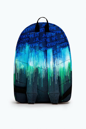 Hype Blue Just Drip Backpack