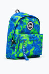 Hype Green & Petrol Blue Tie Dye Backpack