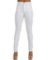 Toxik3 L185-9 High Waist Skinny Jeans - White